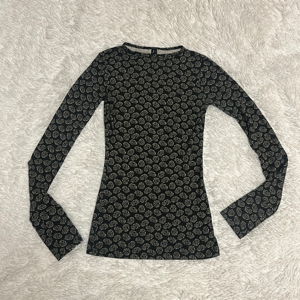Morrissey skull long sleeve shirt